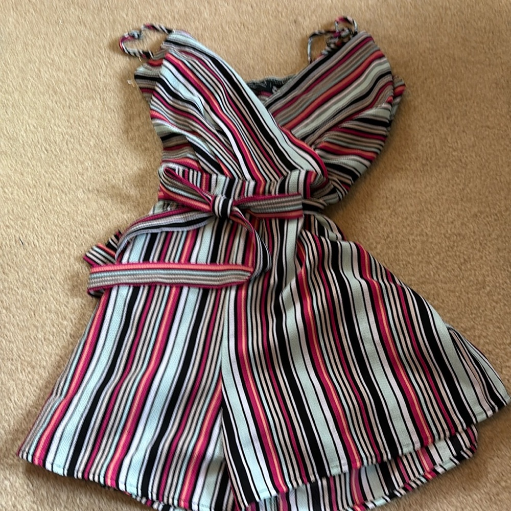 Striped Romper